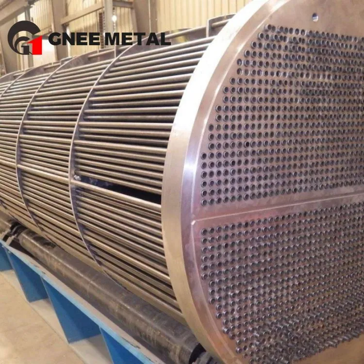 Tubo per scambiatore di calore in rame-nichel (C70600/C71500)