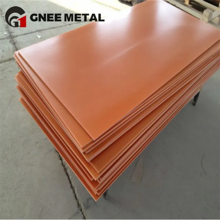 Lastre di rame piatte C86200