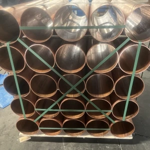 Tubi di rame ASTM B88 C12200 esportati per applicazioni idrauliche in Canada