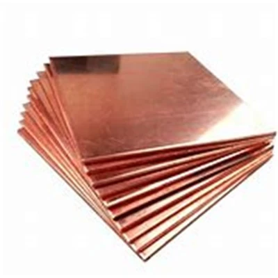 Foglio di rame puro catodo di rame al 99,999% 0,3 mm -5 mm di spessore